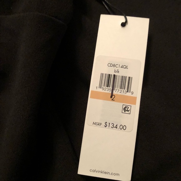 Calvin Klein Fringe Sheath Dress Size 2 4 8 & 10 - Picture 7 of 11